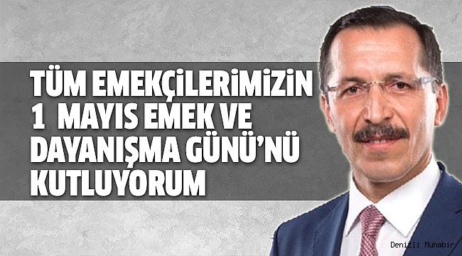 Rektör Bağ’dan 1 Mayıs Emek ve Dayanışma Günü Mesajı