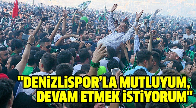 Teknik Direktör İldiz Kalmak İstiyor