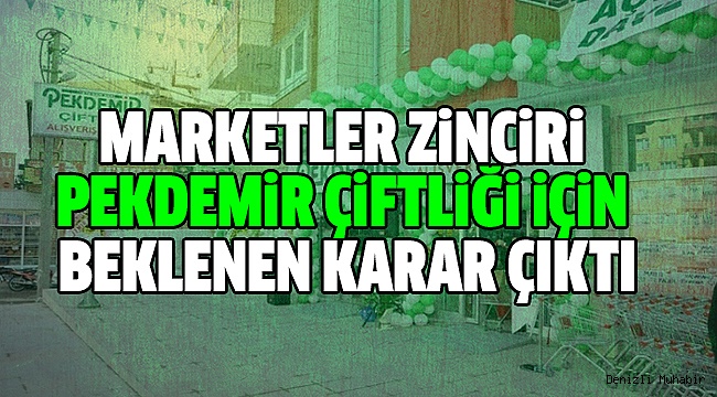 Ticaret Mahkemesi Pekdemir Ailesi İçin Kararını Verdi