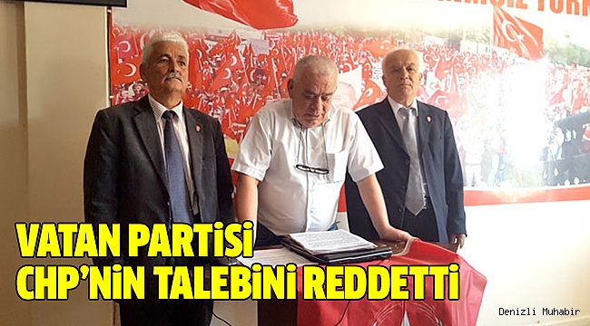 Vatan Partisi’nin Honaz Kararı Belli Oldu