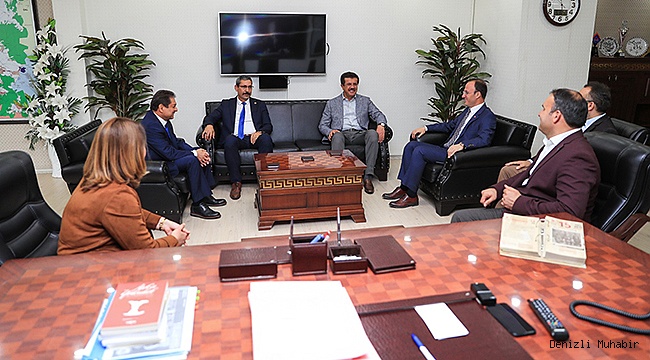 Zeybekci'den Başkan Örki'ye Ziyaret