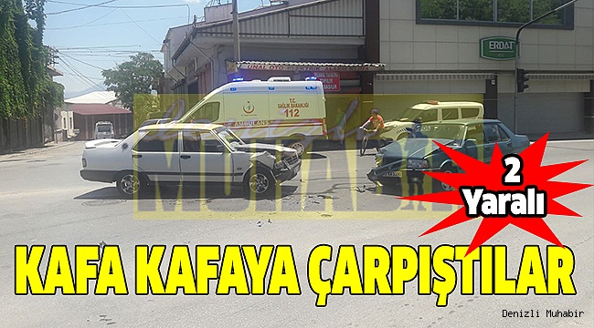 1.Sanayi Sitesi Köprülü Kavşak’ta Kaza
