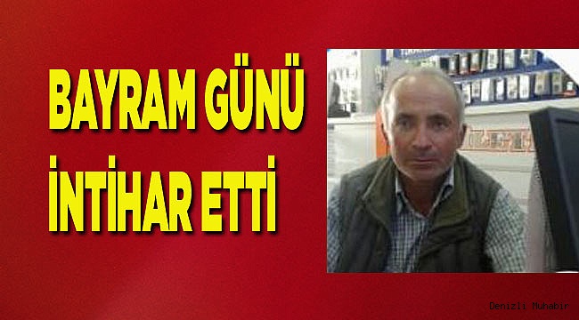 Acıpayam'da bayram günü gelen acı haber herkesi üzdü.