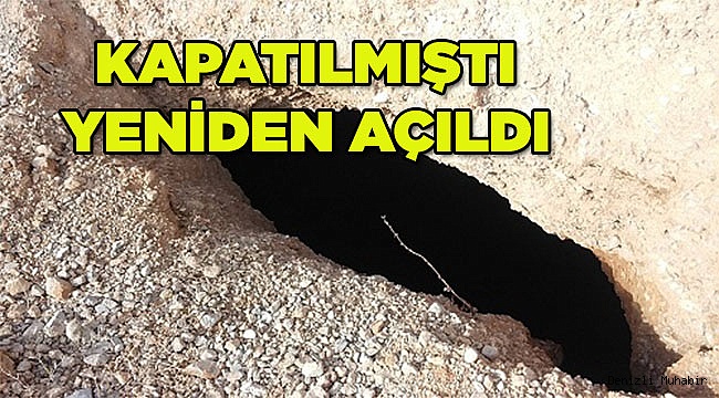ACIPAYAM'DA OLUŞAN OBRUK KORKUTUYOR