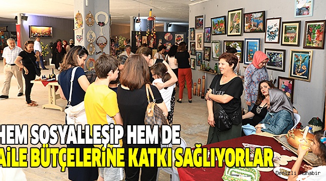 Büyükşehir'in Kursları Adeta Terapi Gibi