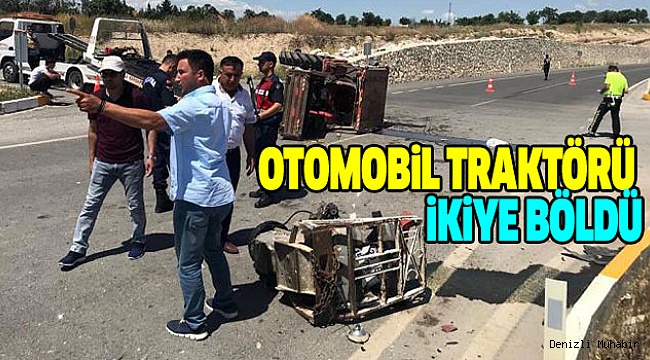 Çal’da Kaza Ucuz Atlatıldı:2 Yaralı