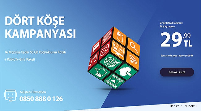 Denizli’de Kablonet ile Hızlı İnternet Deneyimi