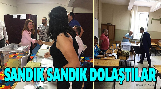 Denizli Milletvekilleri Seçim Bölgelerini Gezdi