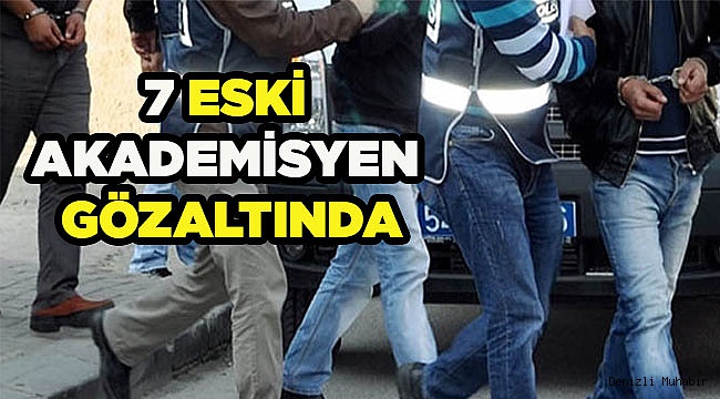 FETÖ'nün "akademisyen yapılanmasına" yönelik operasyon