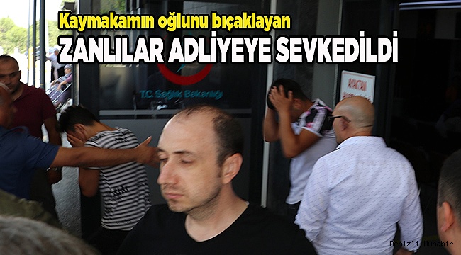 Gözaltına alınan 8 zanlı adliyeye sevk edildi 
