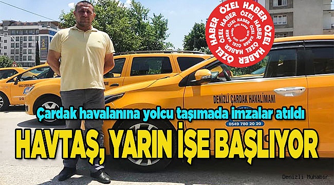 HAVTAŞ, ilk seferine başlıyor