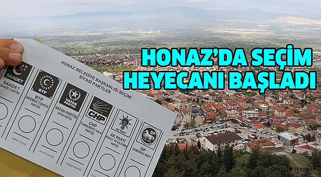 Honazlılar Oy Kullanmaya Başladı