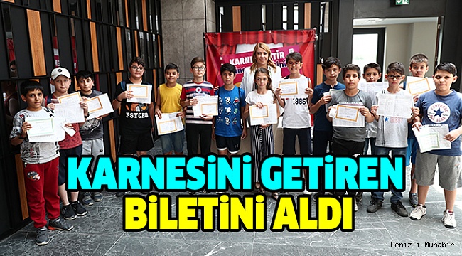 İlk Bileti Başkan Doğan Verdi