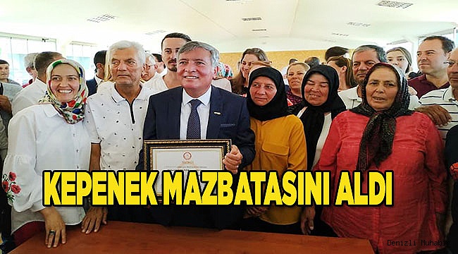 KEPENEK MAZBATASINI ALDI