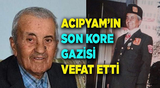 KORE GAZİSİ ÖĞÜLMÜŞ, HAYATINI KAYBETTİ