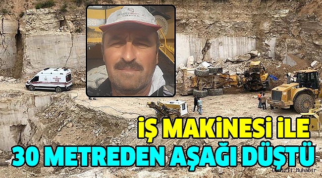 Mermer Ocağında Feci Kaza!