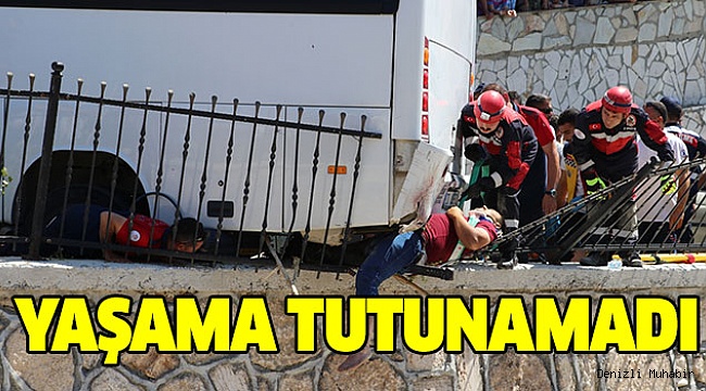 Midibüsün Altında Kalan Kişi Hayatını Kaybetti