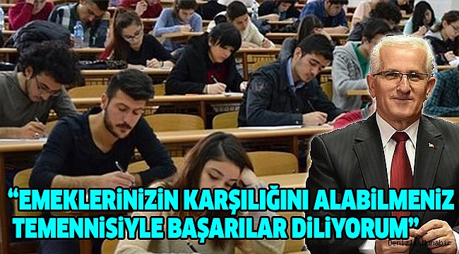 Milli Eğitim Müdürü Oğuz’dan YKS Mesajı