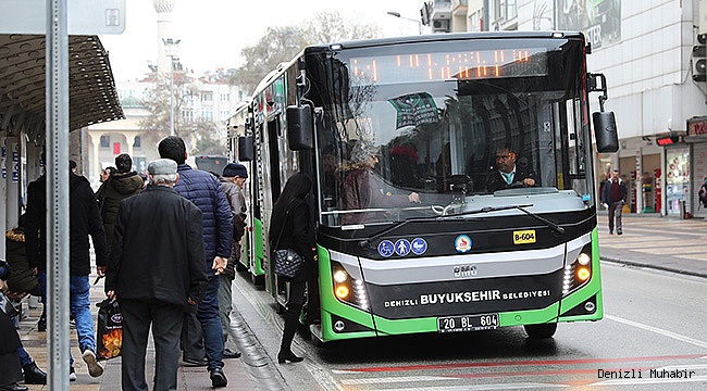 Otobüsler bayramda 2 gün ücretsiz