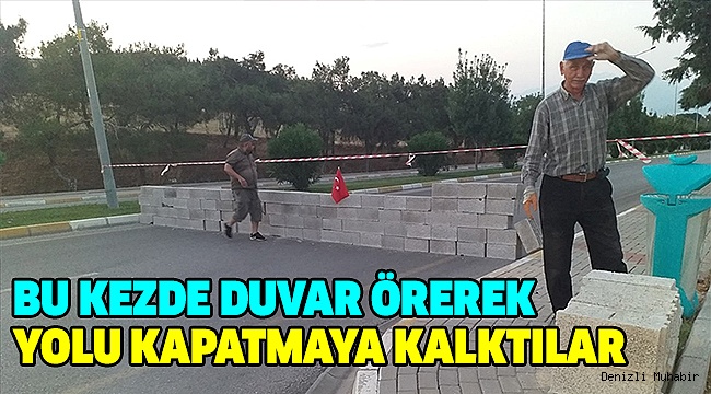 Pamukkale'de Yol Kapatma Eylemi: 15 Gözaltı