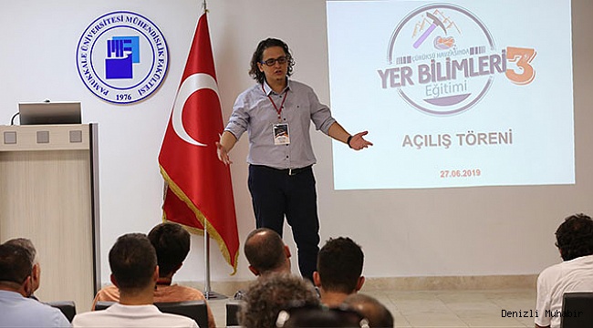 PAÜ’de “Çürüksu (Denizli) Havzası’nda Yer Bilimleri Eğitimi-3” Başladı