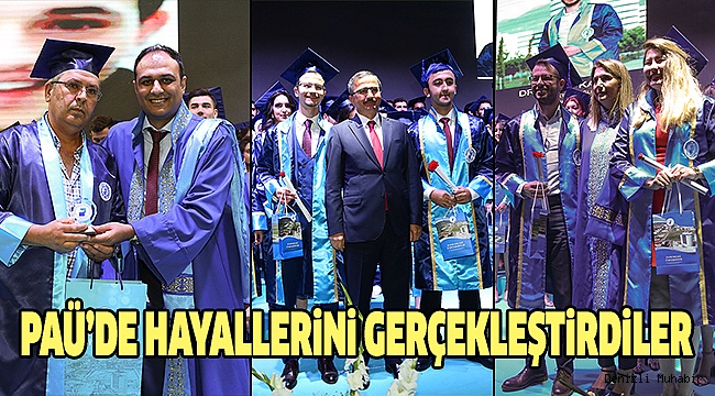 PAÜ Mezuniyeti’nde Duygusal Anlar
