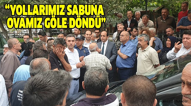 Serinhisarda  Beton Tesisi Protestosu