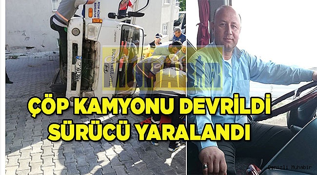 Sürücü hastaneye kaldırıldı