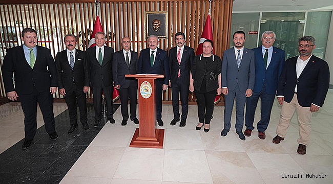 TBMM Başkanı Şentop Valiliği Ziyaret Etti