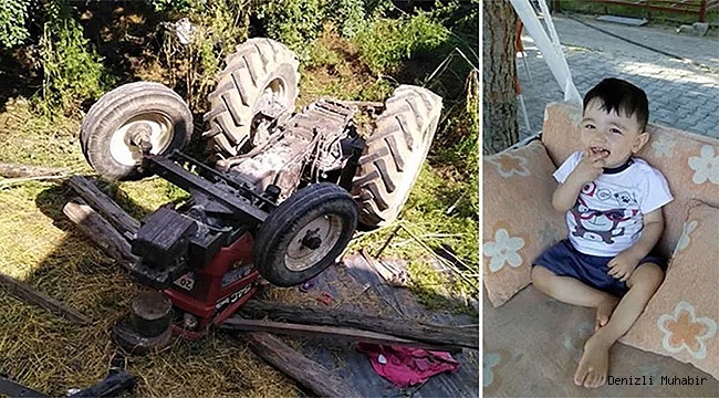 Traktörün altında kalan kardeşlerden biri yaşamını yitirdi