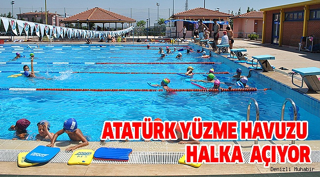 Yüzme Bilmeyenler Atatürk Havuzu’na