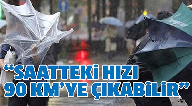AFAD’dan Denizli’ye Uyarı