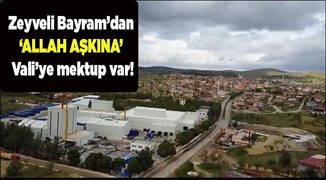 'ALLAH AŞKINA'  Vali'ye mektup!