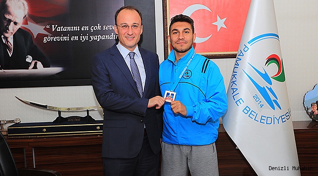 Başkan Örki Dünya Şampiyonunu Ağırladı