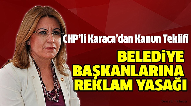Belediye Başkanlarına Reklam Yasağı TBMM’de