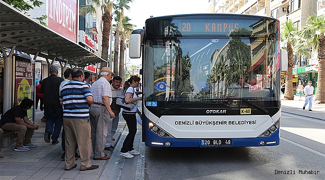 Büyükşehir otobüsleri KPSS’ ye gireceklere ücretsiz