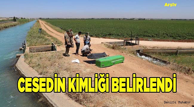 Cesedin kimliği belirlendi