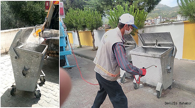 Çöp konteynerleri portakal kokacak