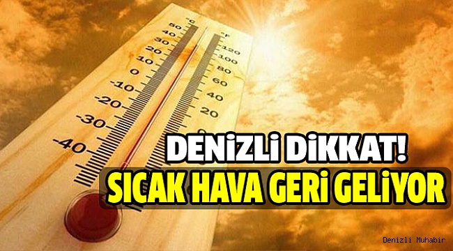 Denizli Bunalacak!