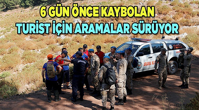 Aramalara Denizli'den de ekip katıldı