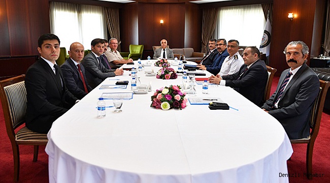 Denizli İl Asayiş ve Koordinasyon Toplantısı Yapıldı