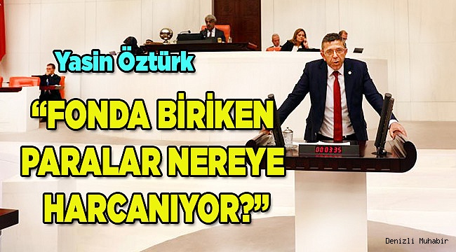 FONDA BİRİKEN PARALAR NEREYE HARCANIYOR?