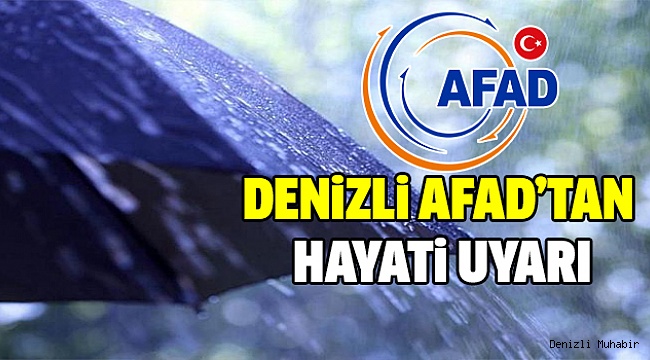 İlimiz İçin Meteorolojiden Önemli Uyarı