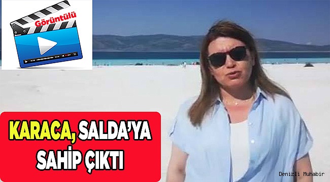 Karaca Salda Gölü için seslendi: "Sessiz çığlığıma ses ol"