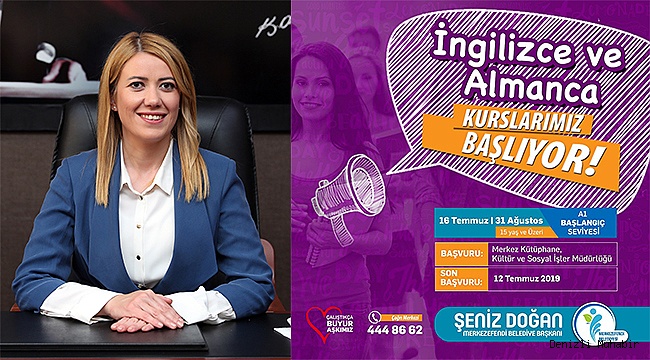 MERKEZEFENDİ’DE İNGİLİZCE VE ALMANCA KURSLARI BAŞLIYOR