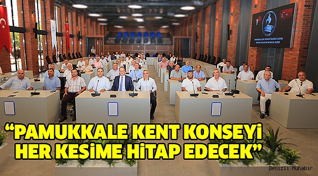 Muhtarlar Pamukkale Kent Konseyi Delegelerini Seçti