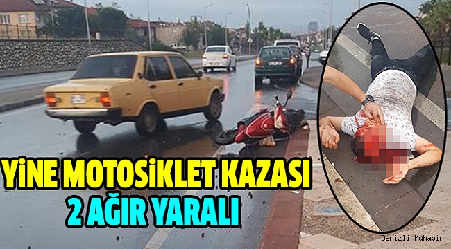 Otomobil İle Elektrikli Bisiklet Çarpıştı