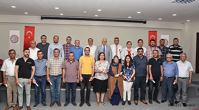 Özel Motorlu Taşıt Sürücüleri Mevzuat Semineri Sertifika Töreni