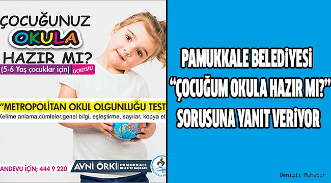 Pamukkale Belediyesi'nden Ailelere Büyük Destek