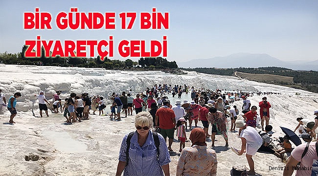 Pamukkale girişlerine gişe yetmiyor!